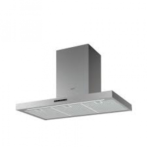Hotte T-shape inox 90cmControles tactiles avec display digital et temporizateur