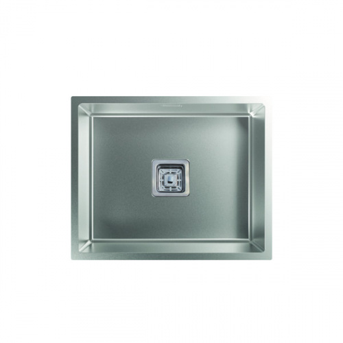 Finition : Finition en acier inoxydable, évier 50×40 1C r- 10 Inox | 50X40 cm