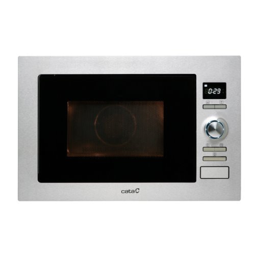 Micro-ondes inox 25 litres1000 W quartz grill5 niveaux puissance, 900 WTimer