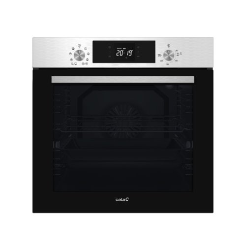 Four noir/inox multifonctions (8)Panneau digital + commandes escamotables5 niv