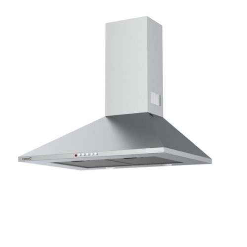 Hotte piramidale inox 70cmControles mecaniques3 niveauxCapacité: de 385 a 645