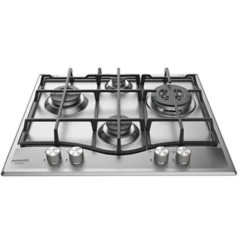 Table gaz, 60 cm, 4 gaz sécurité, puissance totale gaz 7,4 kW, TC 3,6 kW, alluma