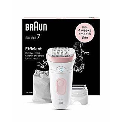 Epileur Silk Epil 7 0,5mm 40mn 2V 4Acc.