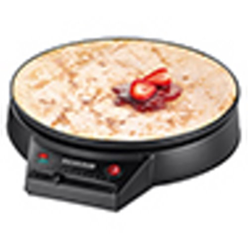 Crêpière, noir, 1000 W, diam. 30 cm, thermostat