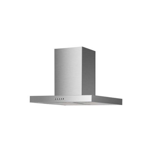 Hotte T-shape inox 70cmPanneau controles mécaniques3 niveauxCapacité: de 165