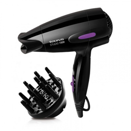 Sèche-cheveux pliable 1400 W – Studio Glow 1500