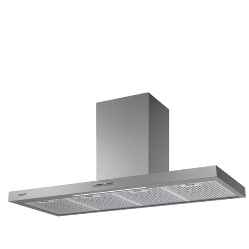 Hotte T-shape inox 120cmPanneau controles electroniques avec temporizateur4 ni