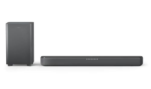 Barre de son 2.1 avec caisson de basses sans fil HDMI ARC 240 W max