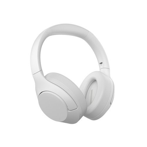 On-ear Wireless T ANC (3 mic), HRA, 30 hrs, plane adapt blanc