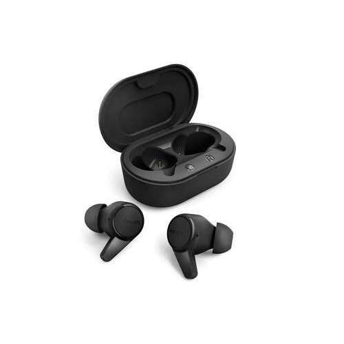 In-ear Wireless TWS, 6mm driver, 5hrs+12hrs, USBC, IPX4,black