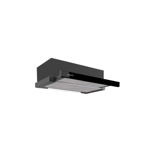 Hotte tiroir inox 60cmPanneau controles tactiles avec panneau digital + arrêt a