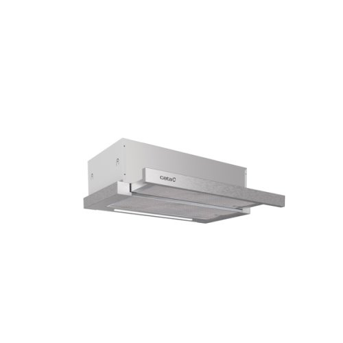 Hotte tiroir inox 60cmPanneau controles tactiles avec panneau digital + arrêt a