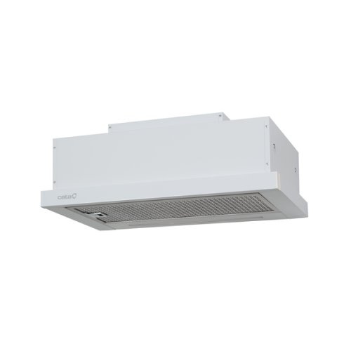 Hotte tiroir blanc 60cmPanneau controles tactiles avec arrêt automatique et ind