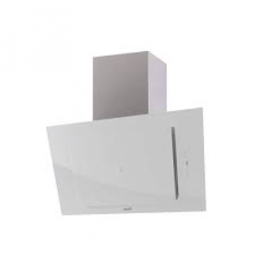 Hotte murale verticale inclinée 60cm avec panneau controles electronique et pann