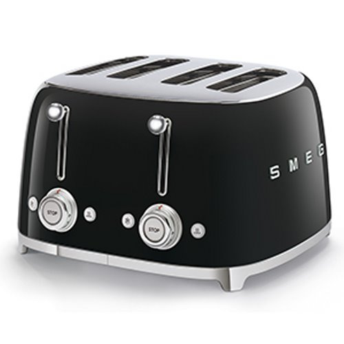 Grille-pain 4 Tr Fentes Noir Ann.50