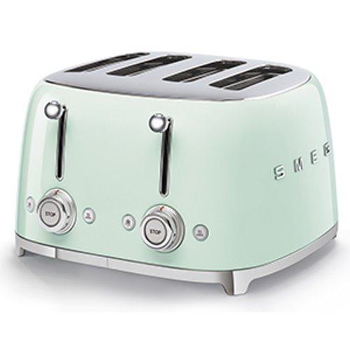 Grille-pain 4 Tr Fentes Vert d’Eau Ann.50