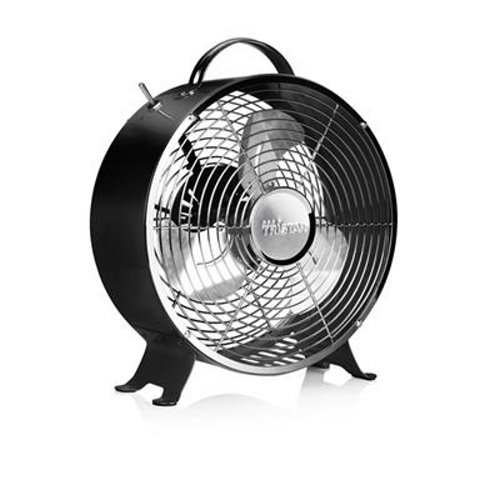 Ventilateur de table rétro Tristar VE-5966 – 25,40 cm – Noir