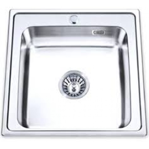 ÉVIER EDESA VELETA SE 50 1C R-40 Évier encastrable sur plan de travail en inox