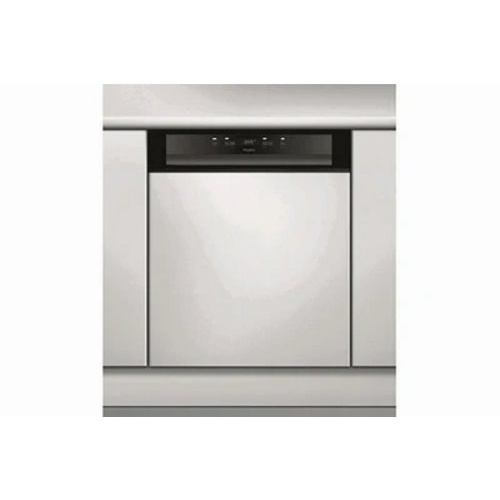 LV intégrable bandeau noir, 60 cm, 44dB, 9,5L, Classe D, 14 couverts, 8 progr.,