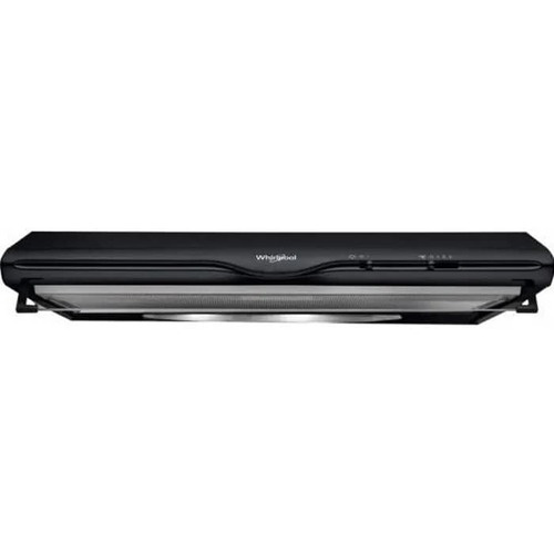 Hotte, 60 cm, Visière, Noir, aspiration min/max 110/270 m3/h, niveau sonore min/