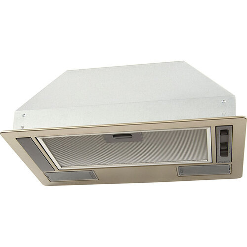 Hotte, 53cm, intégrée, Inox, aspiration min/max 218/332 m3/h, niveau sonore min/