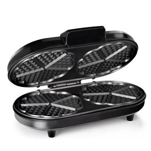 Gaufrier Tristar WF-2120 – 10 gaufres à la fois – Châssis en acier inoxydable
