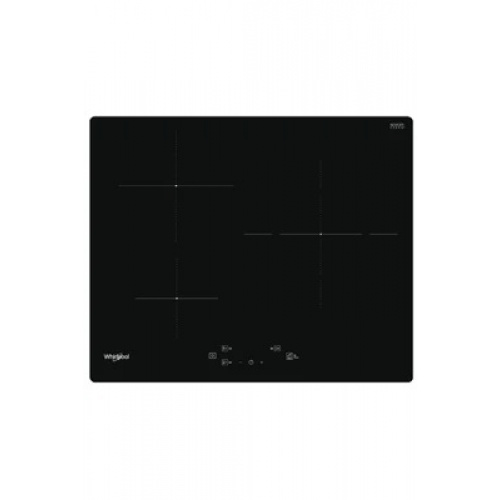 Table induction, noir, 60cm, 3 zones dont 1 double-zone de 28cm, 3 boosters dont