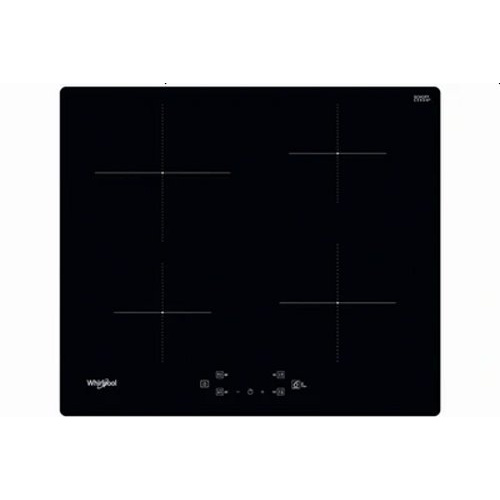 Table induction, noir, 60cm, 4 zones, 4 boosters, 9 niveaux de puissance, 6ème S