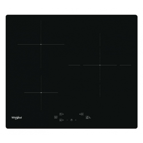 Table induction, noir, 60cm, 3 zones dont 1 double-zone de 28 cm, 3 boosters don