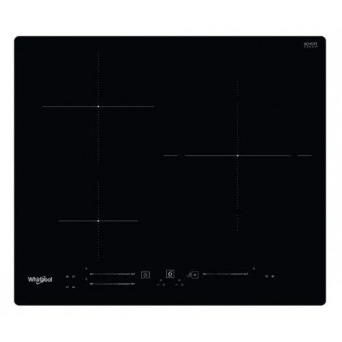 Table induction, noir, 60cm, 3 zones dont 1 double-zone de 28cm, 3 boosters dont