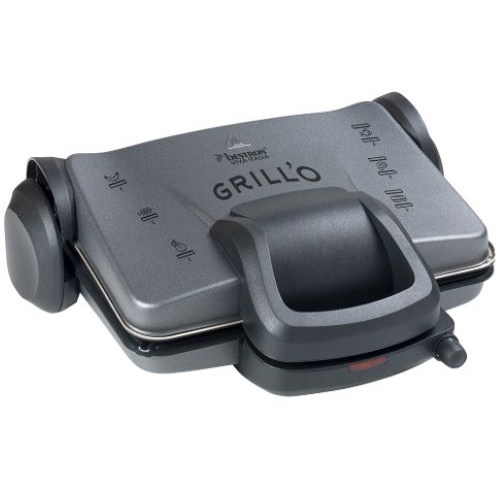 Gril PaniniViande 1800W Plaque 31×22 Gris