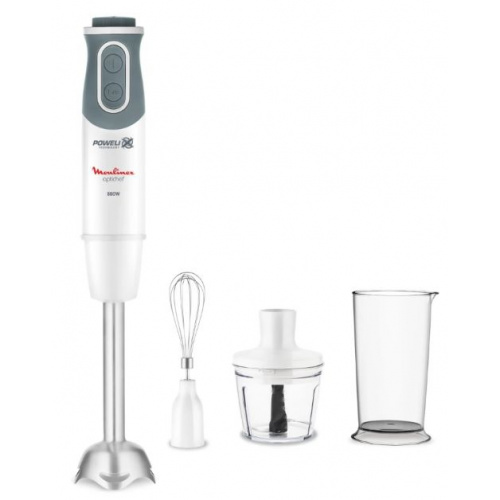 Mixer plongeant 800W 0,8L inox bol+Fouet+accesEXP