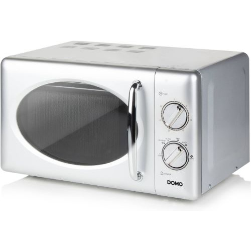 Micro Ondes mono 5 niv puiss 25L 27cm 900W Silver