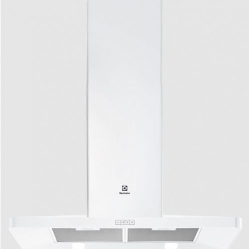 Produit EcoLine – Hotte décorative box 90 cm – Série 500 – Couleur:Blanc – Nivea