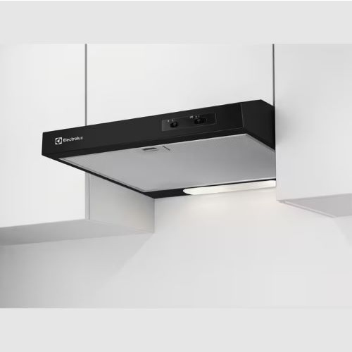 Hotte classique 60 cm – Série 300 – Couleur:Noir – Niveau sonore (dB) mini/maxi: