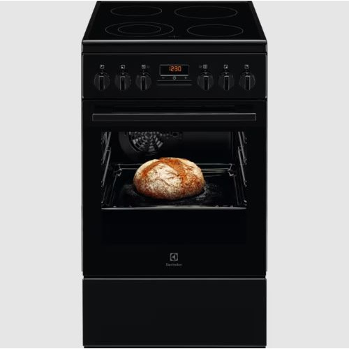 Cuisinière Vitrocéramique 50×60 Multifonction – Plaque de cuisson : Vitrocéramiq