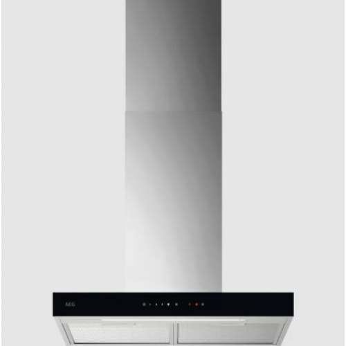 Produit EcoLine – Hotte décorative box 60 cm – Couleur:Noir – Connection H²H : H