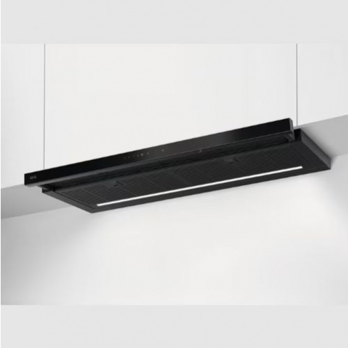 Produit EcoLine – Hotte tiroir 90 cm – Couleur:Noir – Perfect Illumination : ges