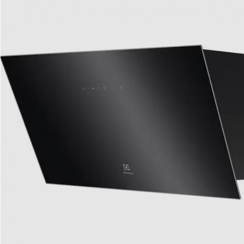 Produit EcoLine – Hotte décorative verticale 60 cm – Série 600 – Couleur:Noir –