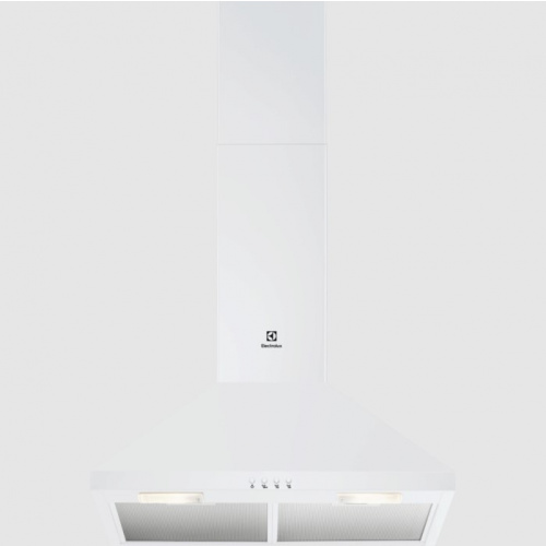 Hotte décorative box 60 cm - Série 300 - Couleur:Blanc - Niveau sonore (dB) mini
