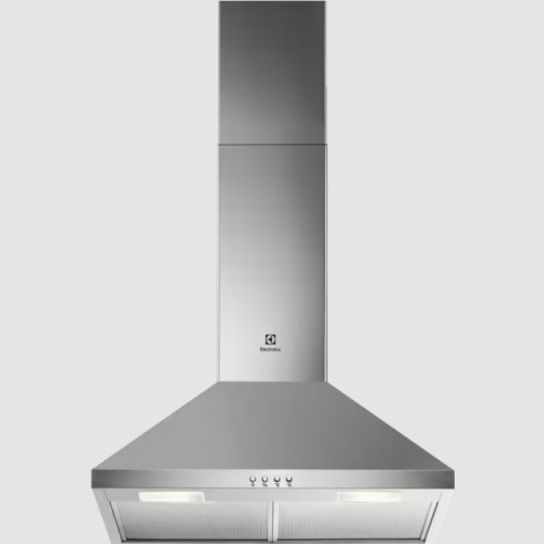 Hotte décorative box 60 cm - Série 300 - Couleur:Inox - Niveau sonore (dB) mini/