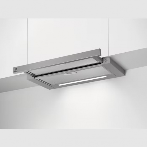 Produit EcoLine – Hotte tiroir 60 cm – Série 600 – Couleur:Gris – Niveau sonore