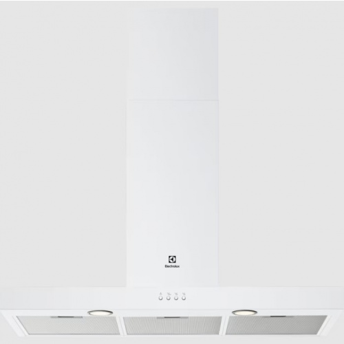 Hotte décorative box 90 cm – Série 600 – Couleur:Blanc – Niveau sonore (dB) mini