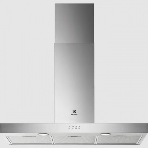 Hotte décorative box 90 cm – Série 600 – Couleur:Inox – Niveau sonore (dB) mini/