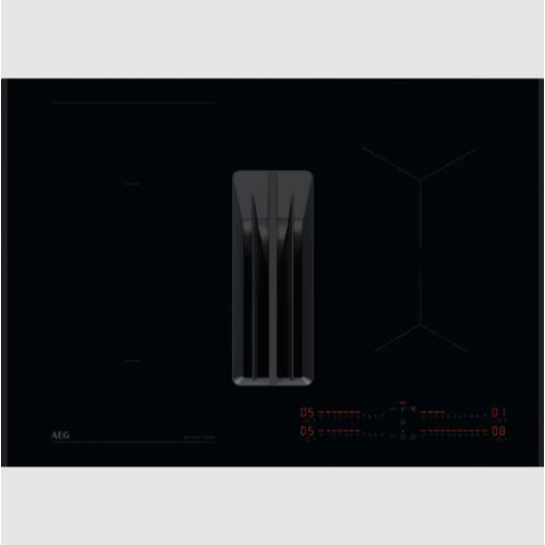 Plaque induction aspirante – Classe d`efficacité énergétique*:A+ – Dimensions Lx