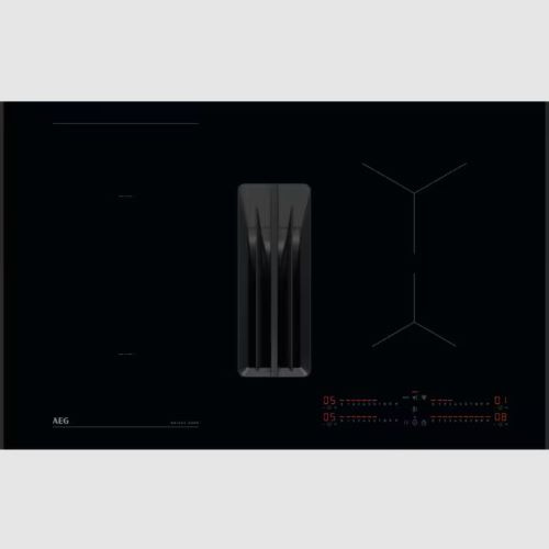 Plaque induction aspirante – Classe d`efficacité énergétique*:A+ – Dimensions Lx