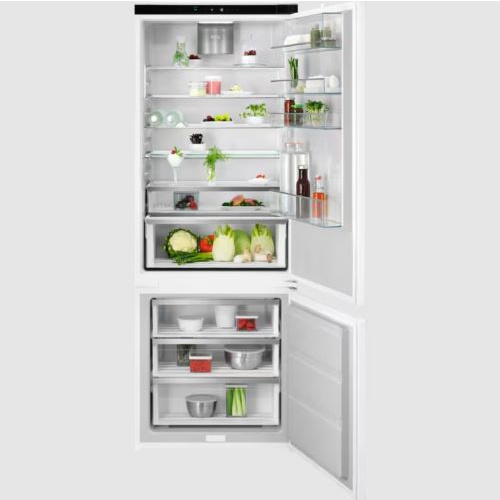 Produit EcoLine – Série 7000 – Réfrigérateur Combiné Encastrable – Le bandeau Ec