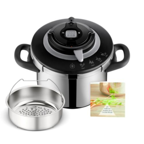 CLIPSO CHEF 6L Autocuiseur Inx Induc. 4Prog