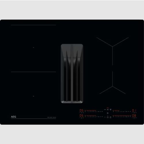 Plaque induction aspirante – Classe d`efficacité énergétique*:A+ – Dimensions Lx