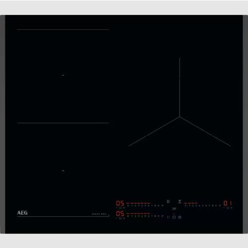 Table:Induction – Largeur (mm):590 – 3 foyers – Zone gauche en surface de cuisso